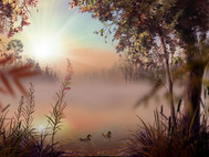 Fog Lake Screensaver screenshot